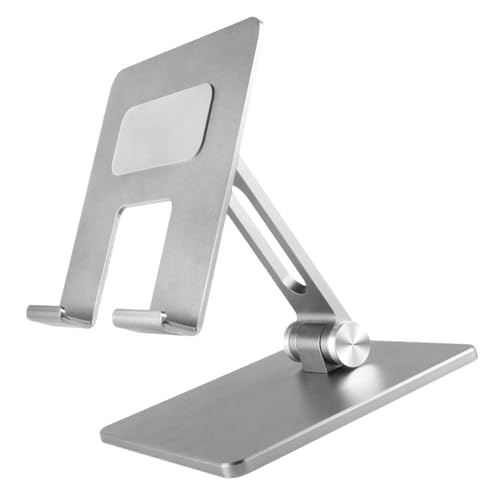 Base ajustable plegable de aluminio para notebook y tablet miniatura 1