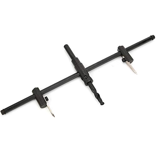 Kit de sierra de copa ajustable para madera y PVC miniatura 7