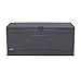 Lifetime Auflagenbox & Kissenbox 495 Liter Fassungsvermögen | 61x153x68 cm Grau Kunststoff | Aufbewahrungsbox für Gartenutensilien