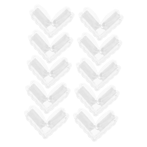 BESPORTBLE 10 Piezas Protector Esquinas Transparente para Muebles Unidades Seguridad Infantil para Bordes de Mesa y Muebles Adhesivo Duradero y Resistente para Bebés