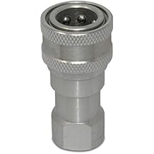 Kubota 7J612-66323 Replacement Female Hydraulic Quick Coupler, 1/4 NPT