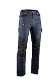 ref 2 :1818-42 LMA Pantalon de Travail Calamine - Bleu Fonce/Noir M - FR(42) - Vêtements de Travail