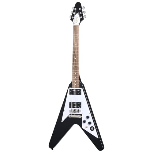 Epiphone Kirk Hammett 1979 Flying V Ebony - Guitarra eléctrica