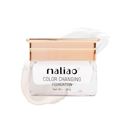 Image of Maliao Color Changing Foundation | Flawless Coverage | Skin Tone Adapting | Lightweight & Long-Lasting | Hydrating Formula | 30g
