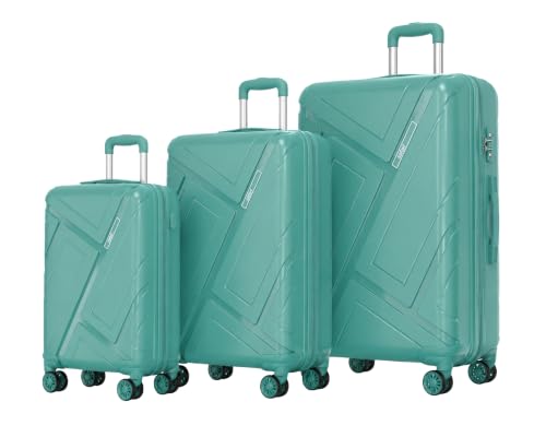 Image of Safari Regentt Hard Sided Polyproplyene Luggage| Securi Anti-Theft Zipper | Recessed Combination Lock | 8 Wheels | Lightweight Check-in & Cabin Trolley Bags |