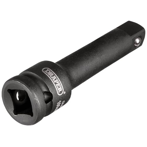 Draper 20201 Schlag-Verlängerungsstange, 1,27 cm (1/2 Zoll), Dr, 100 mm