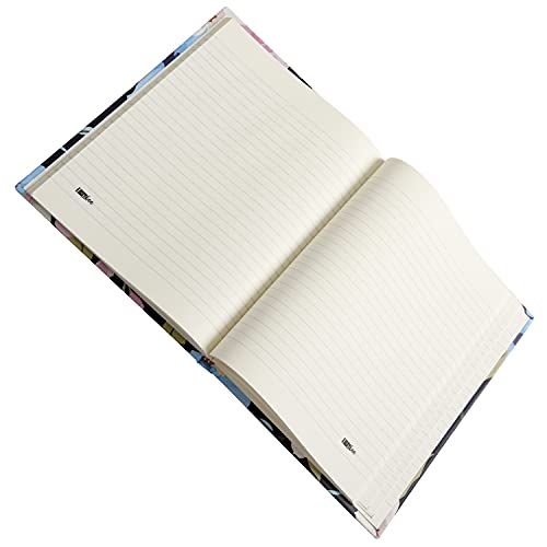 Image of Papboo Dark Floral Hardcover Notebook Diary, (22 X 17.5 cm, 80 GSM, 140 Single Ruled Pages) Journal, Gift