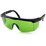 ► Diseño de protección profesional: gafas de seguridad envuelve el marco de la gafas con paredes laterales transparentes.Ofrece una excelente visión periférica y protección.Estas gafas con función de gafas también pueden evitar polvo, polen y otras partículas, por lo que actúa un mejor efecto protector.
