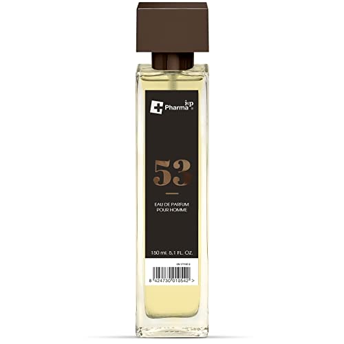 iap PHARMA PARFUMS Nº 53 - Profumo Floreale con Vaporizzatore da Uomo, Legnosa, 150 Millilitri