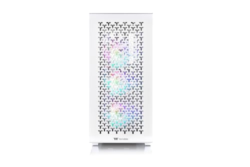 Gabinete para PC Thermaltake V350 TG ARGB Air Snow White, Torre Media ATX, Panel de Vidrio Templado de 4 mm, Incluye 4 Ventiladores, Color Blanco miniatura 3