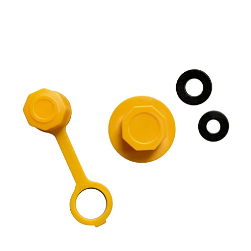 8Pcs Gas Can Spout Replacement,Flexible Pour Nozzle With Screw Collar Caps,Thick Rubber Pad,Spout Cover,Base Caps,Gas Can Nozzle Replacement Suitable For Most 1/2/5/10 Gal Oil Cans #TOP3