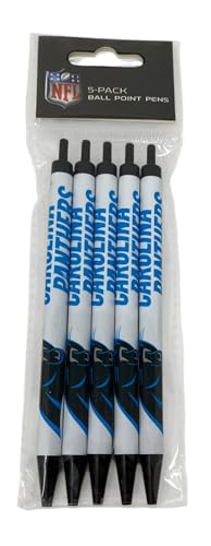 Rico Industries NFL 5-Pack Retractable Click Pens- Great Stocking Suffers