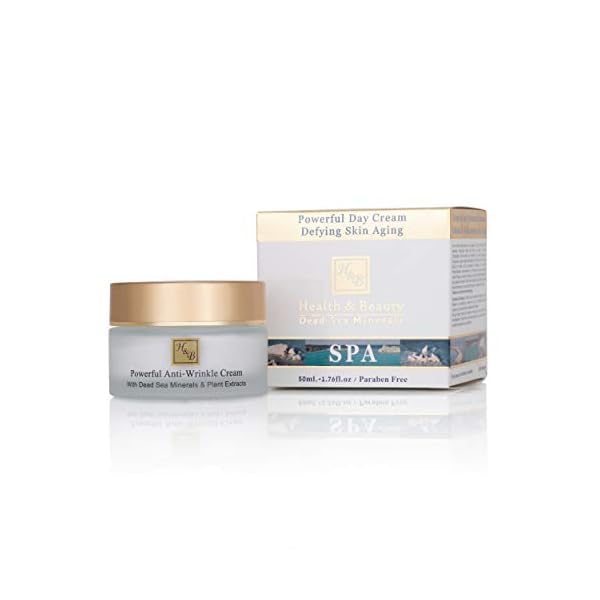 H&B Powerful Anti-Wrinkle Cream Anti-aging Face Moisturizer for Women Dead Sea Minerals