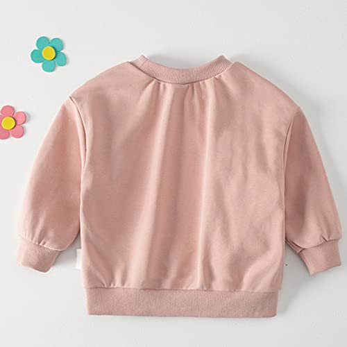 Moletom com capuz para meninas com estampa de flores xadrez de manga comprida para crianças, rosa, 1