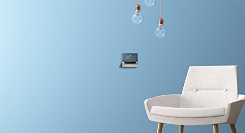 GLAS Smart Thermostat by Johnson Controls, Translucent OLED Touchscreen, Wi-Fi, Mobile App, Works with Amazon Alexa