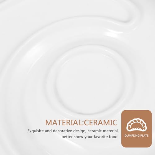 Plato Cerámico Dividido para Dumplings VOSAREA miniatura 5