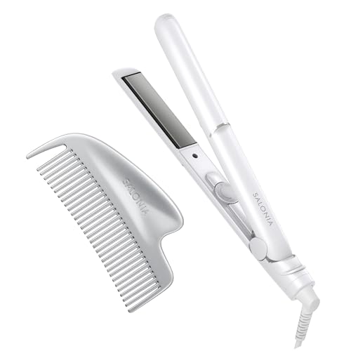 Amazon.co.jp: SALONIA Salonia Glossy Care Straight Iron 24mm
