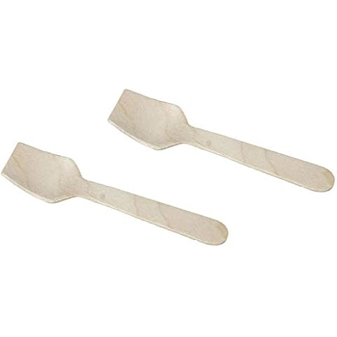 500 Cucharas de Helado de Madera Ecológicas Verpackungsteam Cover