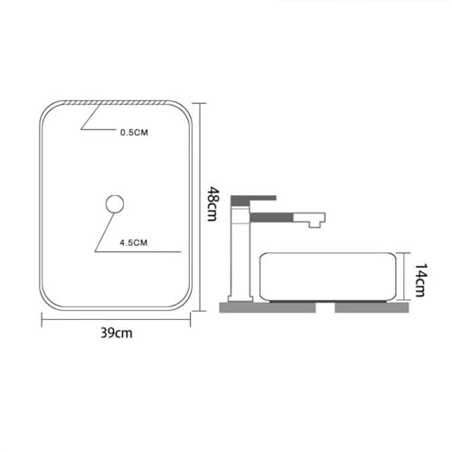Lavabo de baño de estilo retro para solucionar problemas de espacio 3