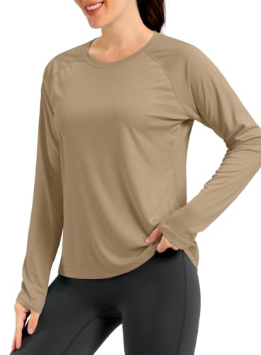 Image of UPF 50+ Sun Shirt for Women Long Sleeve Quick Dry UV Protection Hiking Top