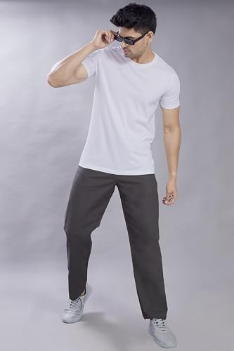 Image of DIVISIVE Men's Relaxed Fit Front Pleated Cotton Linen Blend Trousers