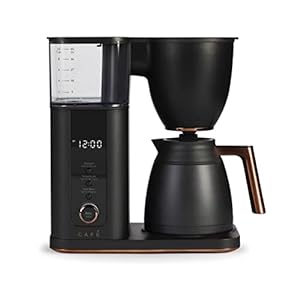 Café Specialty Drip Coffee Maker | 10-Cup Insulated Thermal Carafe | WiFi Enabled Voice-to-Brew Technology | Smart Home Kitchen Essentials | SCA Certified, Barista-Quality Brew | Matte Black
