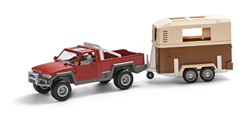 Preisvergleich Produktbild Geländewagen mit Pferdeanhänger im Set - Schleich 42090 + 42091