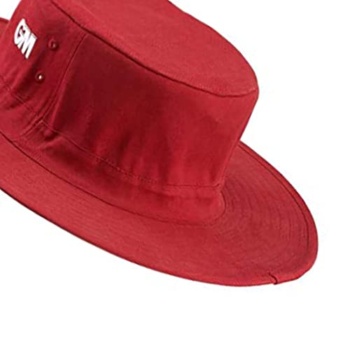 Image of GM Panama Cricket Hat | Material: Cotton | for Men & Boys | Highly Durable | Breathable and Easy Ventilation System | Soft on Skin