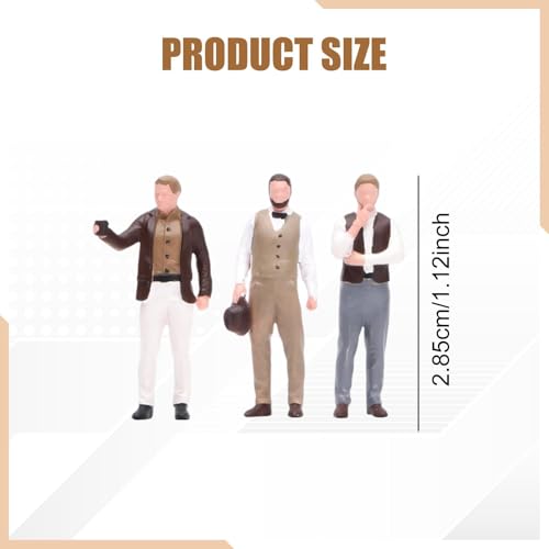 Miniaturas figuras 1/64 para diorama modelo humano miniatura 4