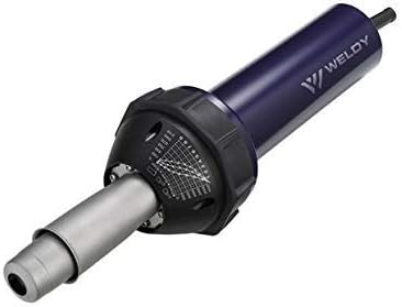 Miniatura 3 de Weldy 1600W Professional Hot Air Equipment Hot Blast Torch Overlap Air Welding Gun Welder Pistol Tool Hot Air Gun, 120V and Flat Nozzle, Perfect for