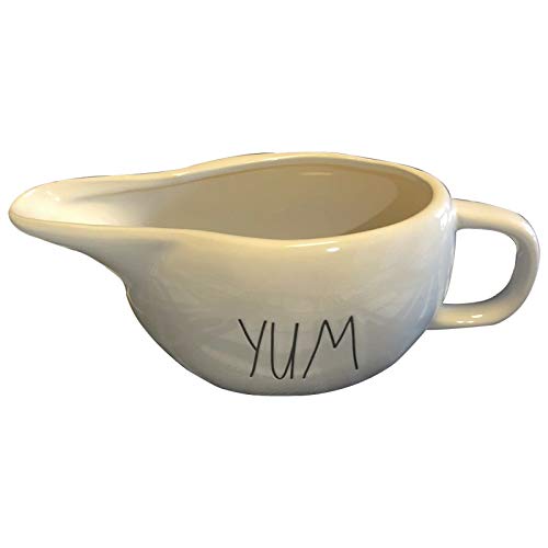 Rae Dunn by Magenta YUM Gravy Boat Sauce Dish