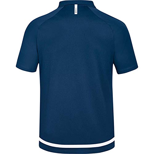 JAKO Herren Polos Polo Striker 2.0, marine/weiß, XL, 6319
