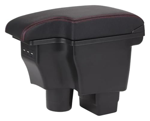 コンソールボックス 用 マツダ 用 CX-3 車用アームレスト収納ボックス アクセサリー 充電USB 改造