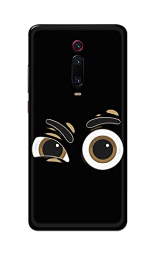 Image of PRINTFIDAA Funky Expression of Cartoon Eyes Printed Designer Hard Back Case Cover for Xiaomi Mi 9T / Mi 9T Pro /Redmi K20 / K20 Pro -(SS) MVN1004