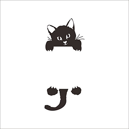 Vinilo Decorativo Gato para Interruptor de Luz miniatura 4