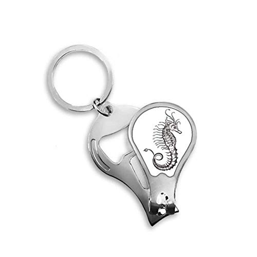Coupe-ongles hippocampe DIYthinker illustration vie marine pour les pieds