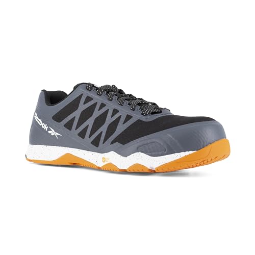 Reebok Work Speed TR Work Composite Toe Mens Oxford 9 DM US GreyOrange