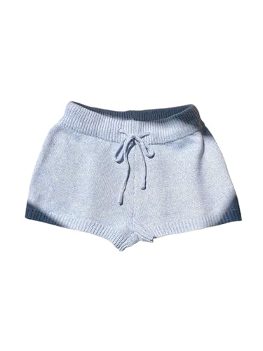 Image of MakeMeChic Women's Mini Micro Shorts Y2k Booty Shorts Sleep Pajama Bottoms