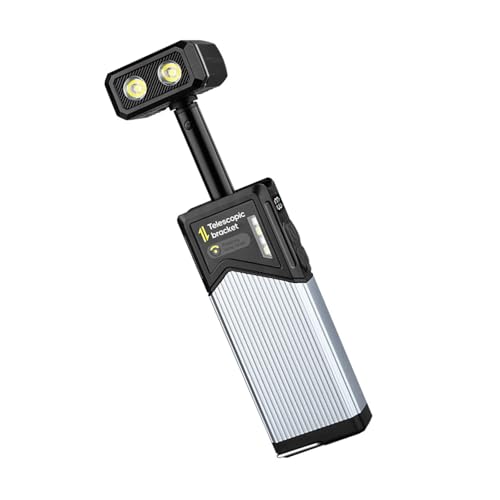 Lampe de camping rotative à batterie longue durée de vie