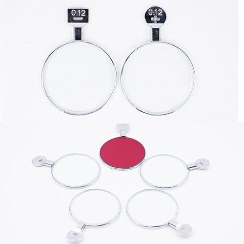Boîte de test de lentilles optiques de haute précision avec 266 verres