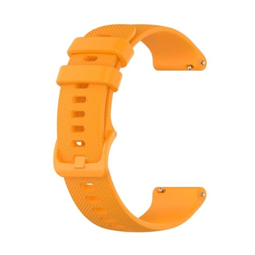 MEVMEVGNLN �V���R�����X�|�[�c�o���h Fit For Garmin Pioneer 255 265 245 165 �o���h�ɓK�� For For Venu 3 2 �X�N�G�A�u���X���b�g�ɓK��(Yellow,22mm Universal)