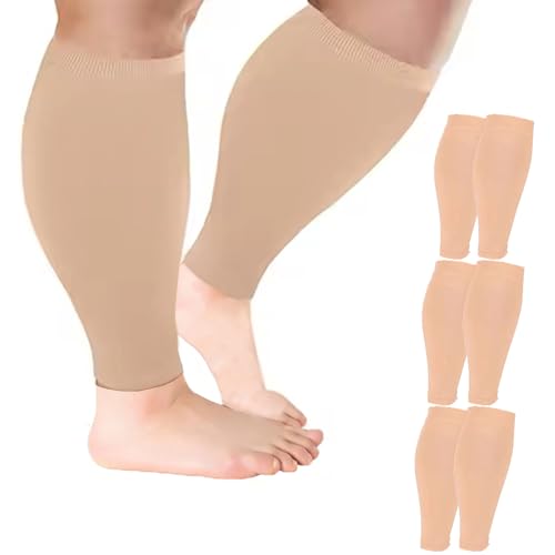 Manchon de compression mollet œdème et varices jambes lourdes 2XL-7XL