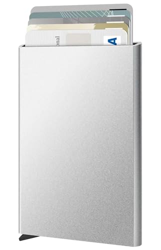 Image of FurArt Slim Minimalist Wallet RFID Credit Card Holder for Men | slim minimalist compact rfid id window thin