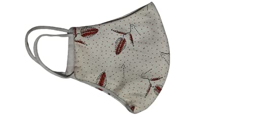 GANESH ENTERPRISE Cotton Reusable 3 Layered Cloth Face _Mask