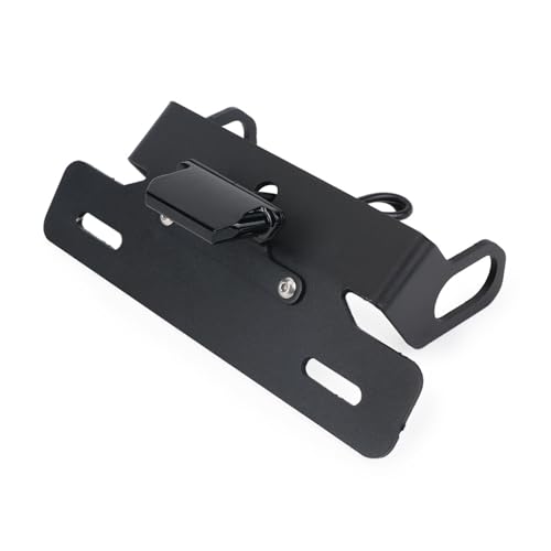 BGRVCKS Eliminador Guardabarros Motocicleta Marco Matrícula Trasero Corto para CBR600RR CBR1000RR Soporte Matrícula Soporte matrícula Moto