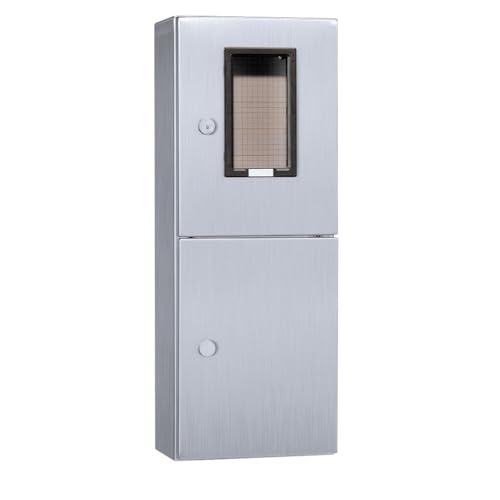 日東工業 【SMS-B】ステンレス引込計器盤キャビネット 屋根なし・2段扉 300×800×200mm SMS-11B