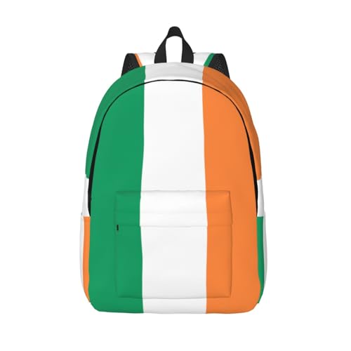 Sac à dos femme drapeau irlandais pour ordinateur portable affaires et voyage