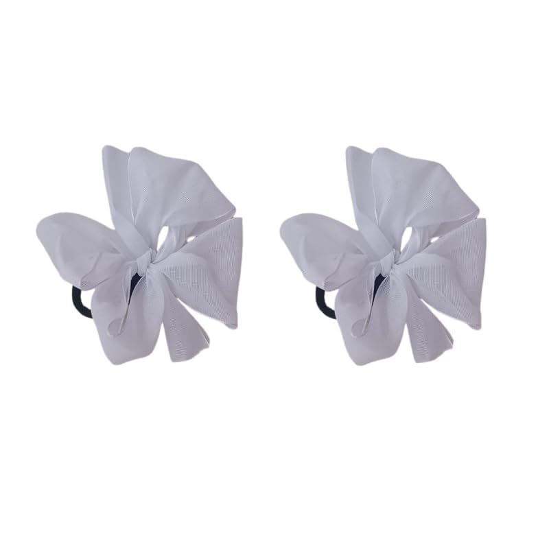 DIY School Ribbon Hair Band for Kids and Girls White Set 1-image-48