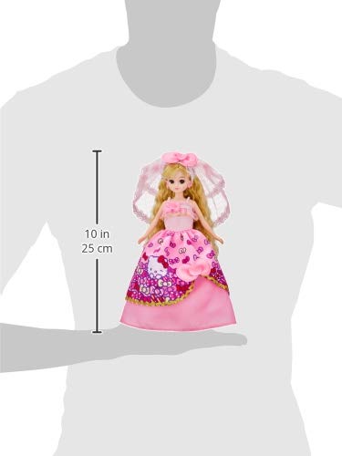 Poupée Licca-chan LD-13 robe de mariée Hello Kitty cadeau idéal - 3