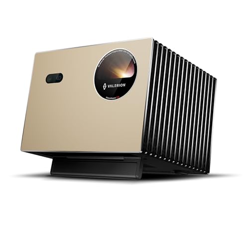 Valerion VisionMaster Pro Vidéoprojecteur Laser Triple 4K, 2500 ISO Lumens, Contraste 15000:1, Zoom Optique 0,9-1,5X, IMAX Enhanced, HDR10+, Faible Latence 4ms, Compatible Smart Homekit